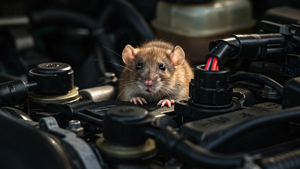 Cegah Tikus Bersarang di Ruang Mesin Mobil image